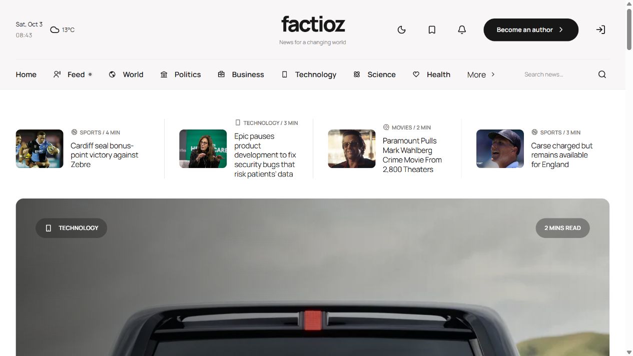 Factioz — The daily edition